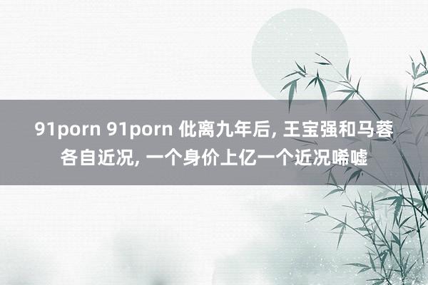 91porn 91porn 仳离九年后, 王宝强和马蓉各自近况, 一个身价上亿一